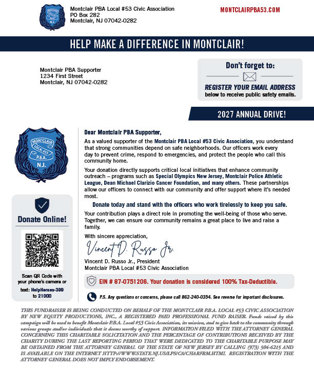 Donation Letter
